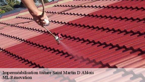 Imperméabilisation toiture  saint-martin-d-ablois-51200 ML Rénovation