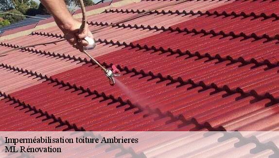 Imperméabilisation toiture  ambrieres-51290 ML Rénovation