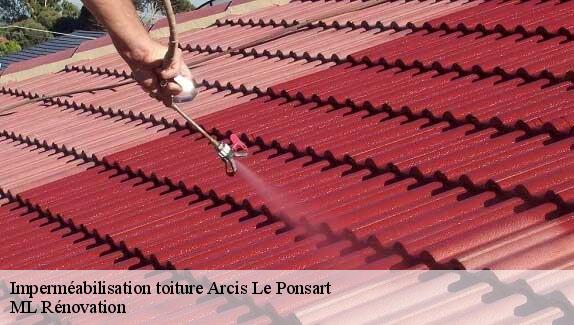 Imperméabilisation toiture  arcis-le-ponsart-51170 ML Rénovation