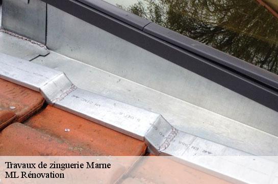 Travaux de zinguerie Marne 